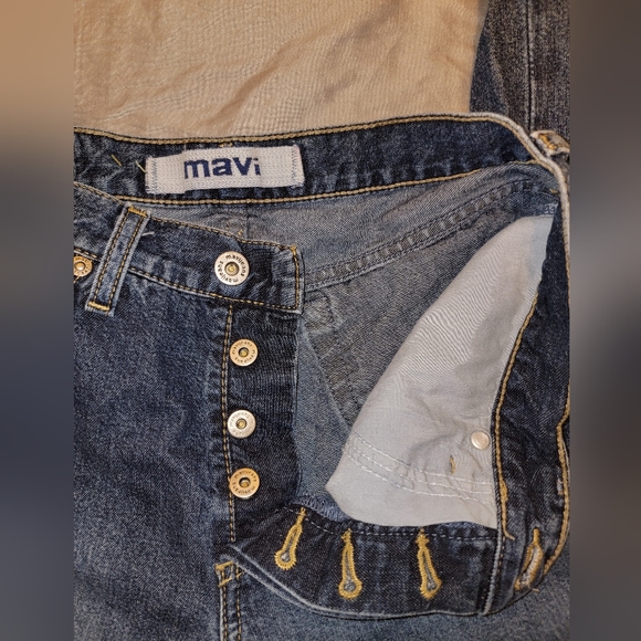 Mavi Button Fly Jeans 136 Molly Bootcut Womens Size 27/32 - Picture 6 of 8